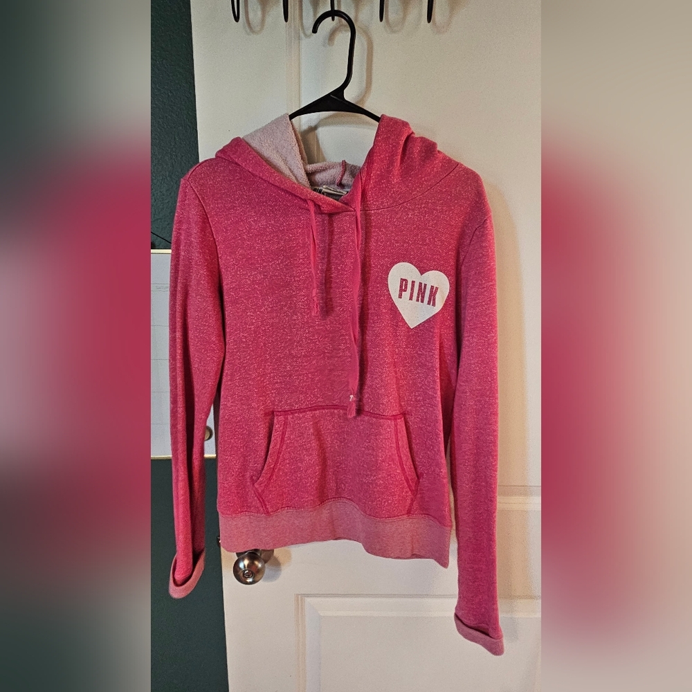 Pink Heart Hoodie